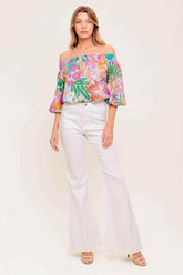 PRECIOUS MOMENT WOVEN TOP TOPS by Flying Tomato
