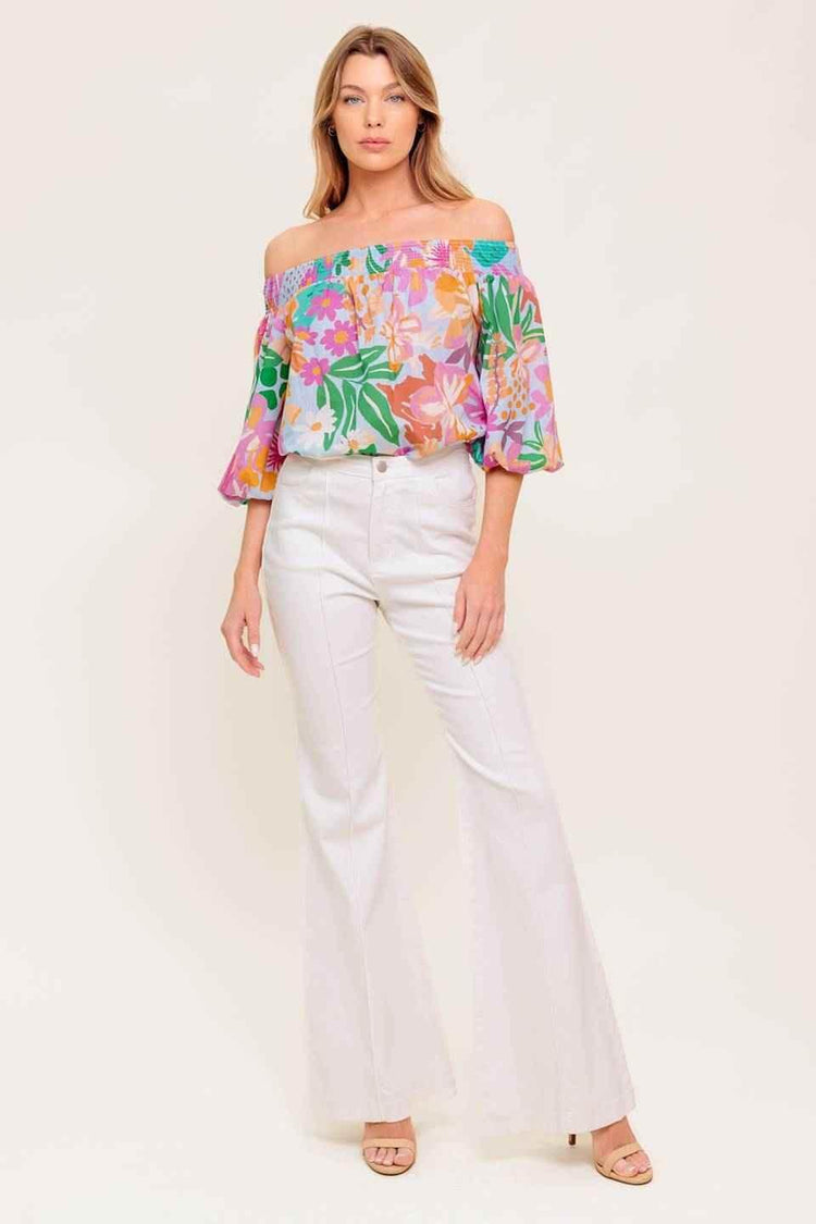 PRECIOUS MOMENT WOVEN TOP TOPS by Flying Tomato
