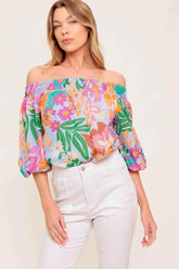 PRECIOUS MOMENT WOVEN TOP TOPS by Flying Tomato