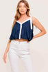 SCENT OF SPRING WOVEN TOP TOPS by Flying Tomato