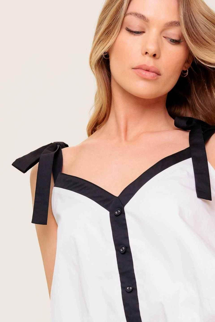 SCENT OF SPRING WOVEN TOP TOPS by Flying Tomato