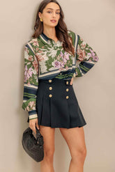 GARDEN CLUB WOVEN TOP TOPS by Flying Tomato
