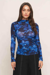 ILLUMINATED PETAL POWER MESH TOP TOPS by Flying Tomato
