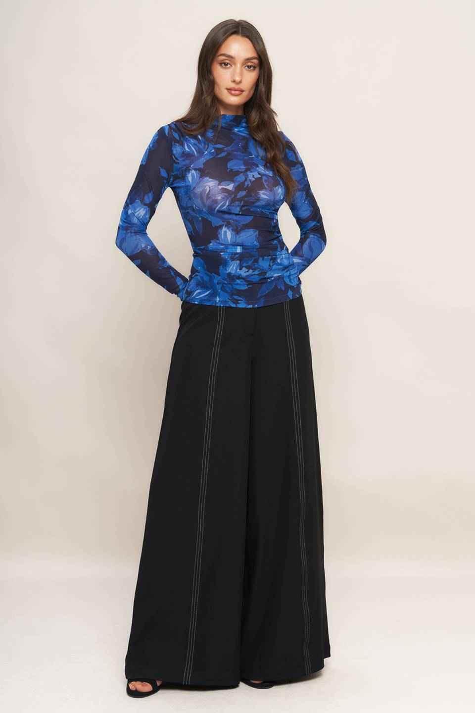 ILLUMINATED PETAL POWER MESH TOP TOPS by Flying Tomato