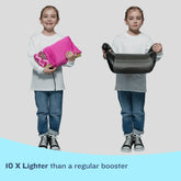 BubbleBum Inflatable Car Booster Seat - Travel Booster Seat - Pink Style ✔️ by BubbleBum Booster Seats