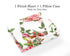 DaDa Bedding Romantic Roses Lovely Spring Pink Floral Fitted Bed Sheet w/ Pillow Cases (JHW879-Fitted) Sheet Sets by DaDalogy Bedding Collection