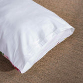 DaDa Bedding Romantic Roses Lovely Spring Pink Floral Fitted Bed Sheet w/ Pillow Cases (JHW879-Fitted) Sheet Sets by DaDalogy Bedding Collection
