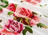 DaDa Bedding Romantic Roses Lovely Spring Pink Floral Duvet Cover Set w/ Pillow Cases (JHW-879) Duvet Covers by DaDalogy Bedding Collection