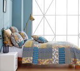 Random Mystery Box - Cotton Patchwork Quilted Bedspread Coverlet Set Bedspreads by DaDalogy Bedding Collection