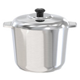Stock Pot with Lid 10 Quarts Home & Garden by MAGNAWARE