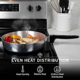 10 Inch Sauté Pan with Lid Home & Garden by MAGNAWARE
