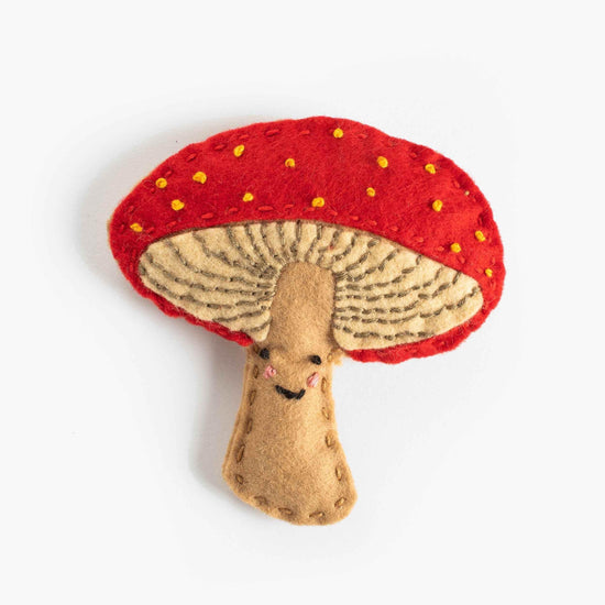 Marta the Marvelous Mushroom by Heron Hill Stitch Co.
