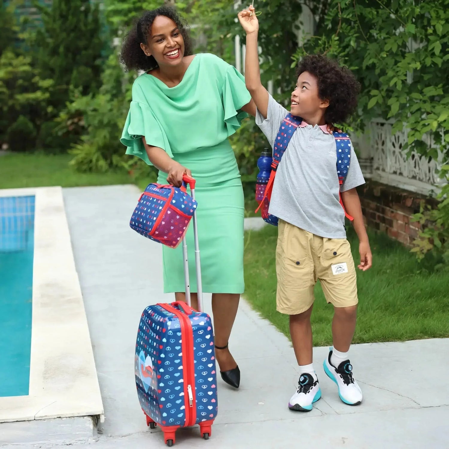 Kids Adventure 18" Carry-on Suitcase and Kits Carry-on Suitcases by Travellty