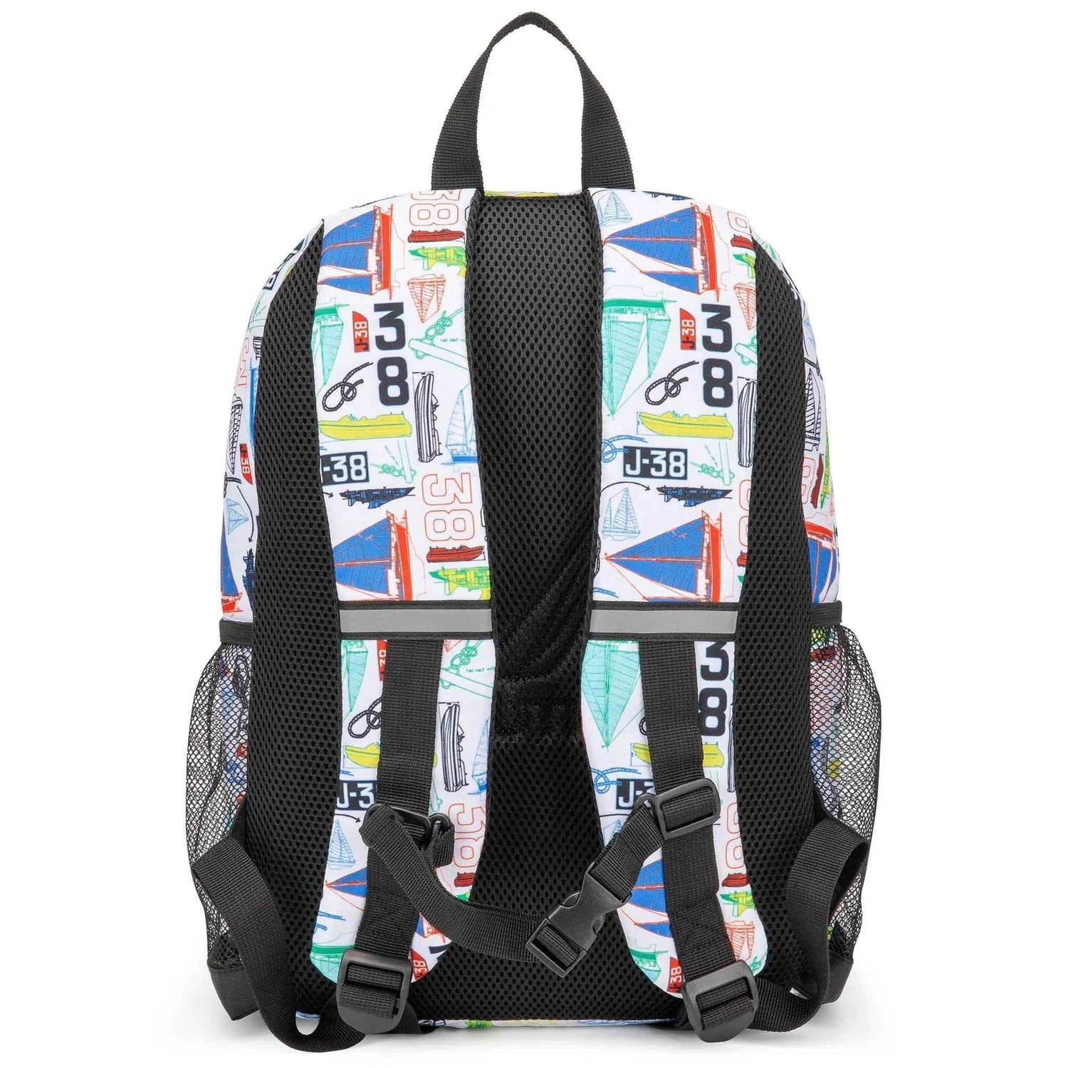 Kids Backpack for School | Sailboats | 16" Tall Kid&