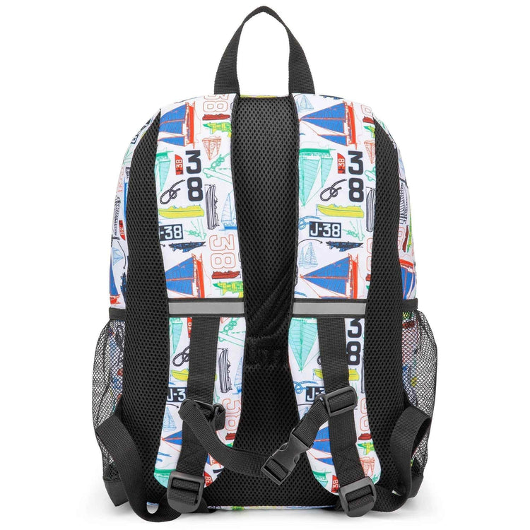 Kids Backpack for School | Sailboats | 16" Tall Kid&