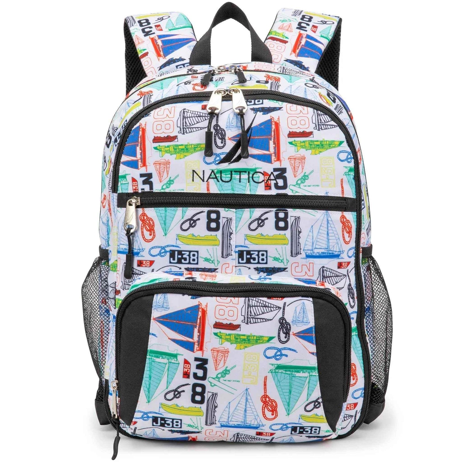 Kids Backpack for School | Sailboats | 16" Tall Kid&