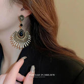 Exaggerated Water Drop Earrings - Luxe Look Earrings by Zopi / AliExpress
