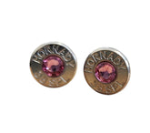 Head Stamp Stud Earrings Earrings by Sarahs Jewelry Designs