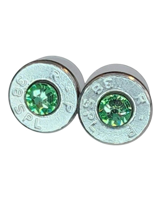 Head Stamp Stud Earrings Earrings by Sarahs Jewelry Designs