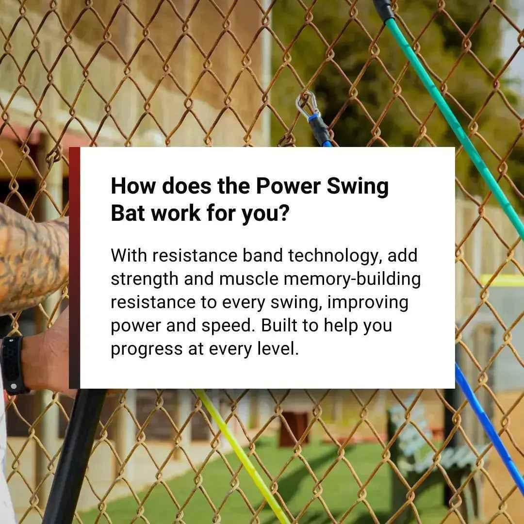Power Swing Pro Bat Baseball Training by Power Swing Fitness
