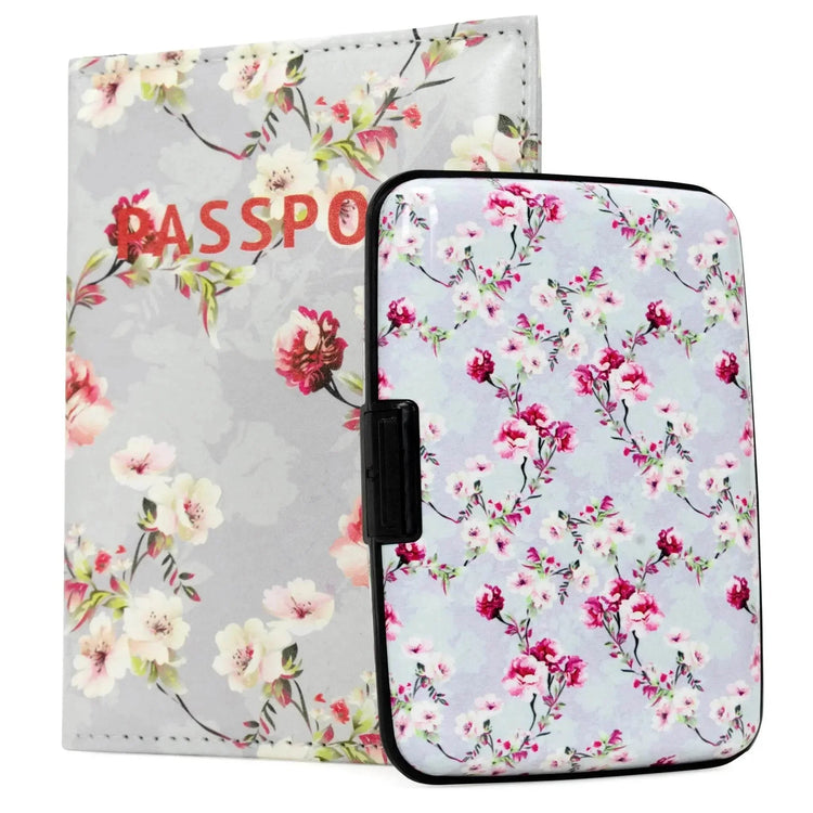 RFID Wallet & Passport Cover Set Passport Wallets by Travellty
