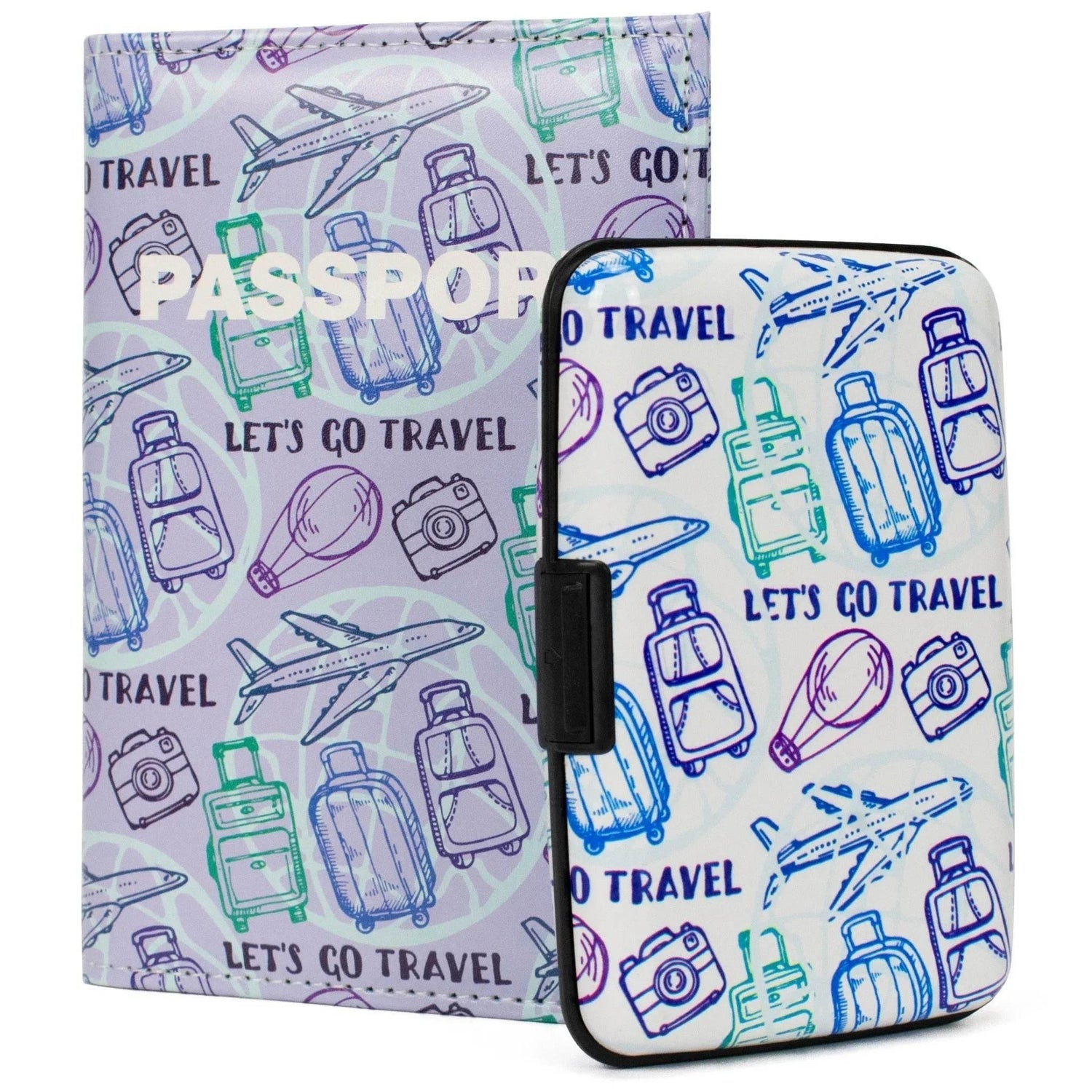 RFID Wallet & Passport Cover Set Passport Wallets by Travellty