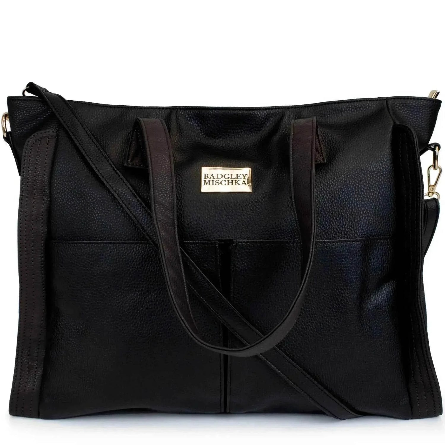 Rose Vegan Leather Weekender Tote Bag Weekender Bags by Travellty