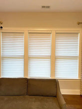SmartMatters Electric Shangrila Blinds Smart Zigbee Blackout Zebra Shades for Windows and Doors Wifi Tuya Alexa Google Assistant Smart Shade by DS