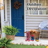 1PC Handmade Plants Artificial Ferns Green Leaves Simulated Flowers Outdoor Wedding Office Homes Dining Table Courtyard Decor by DSERS