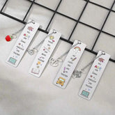 Cartoon Metal Bookmarks for Students & Teachers metal bookmark by DSERS