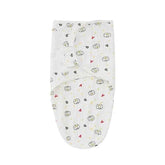 Newborn Baby Wrap Anti-Startle 2Pcs/Set Baby Swaddle Sleeping Cocoon Design 100%Cotton Baby Adjustable Blanket 0-6 Months by DSERS