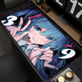 Popular virtual diva H-Hatsune Cute Miku Mouse Pad Mouse pads by DSERS