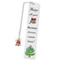 A stainless steel pendant bookmark about Christmas, the warmest Christmas reading gift for loved ones on Christmas Eve. by DSERS