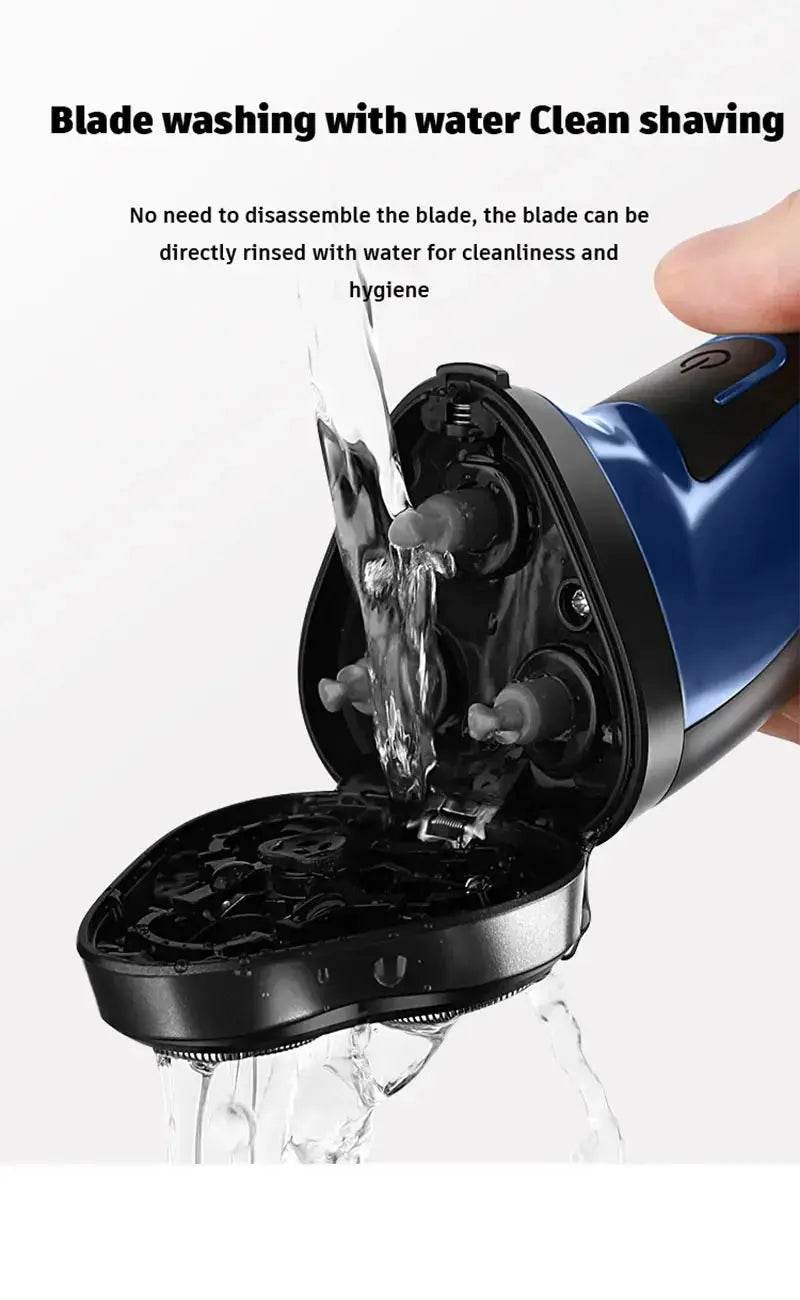 Shaver for Men USB Electric Shaver Powerful Beard Shaving Machine Electric Razor Rechargeable Waterproof Shaver for Men by DSERS