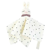 Infant Baby Appease Comforting Towel Crochet Rabbit Burp Cloth Sleep Soothing Doll Toy Pacify Soother Bib for Toddlers A2UB by DSERS