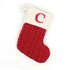 navidad Christmas Boots Letters Christmas Stocking New Knitting Christmas Tree Pendant Decorations SnowflakeChristmas Socks by DSERS