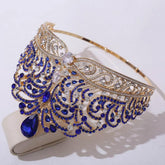 European Miss Universe Big Forest Crystal Wedding Crowns Cubic Zircon Crown Queen Rhinestone Tiara Party Stage Show Hair Jewelry Tiaras by DSERS
