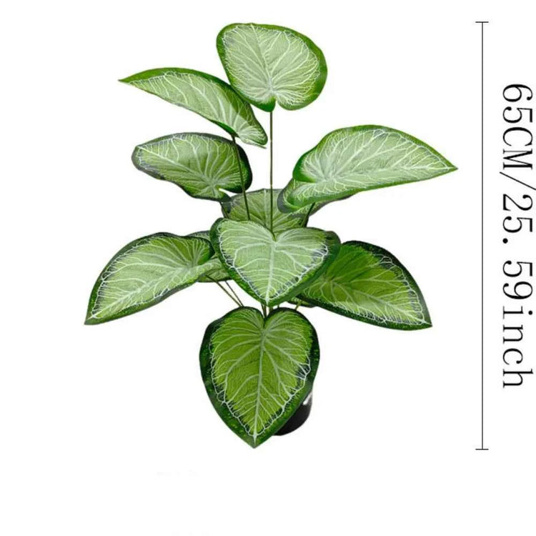 Green Leaf Artificial Plants For Indoor Outdoor by DSERS