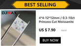 0.3-10ct Rare Oval Cut Moissanite Loose Stone Moissanite Diamond by DSERS