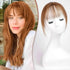 Ombre Light Blonde Clip in Bangs 100% Real Human Hair Bangs human hair wigs with bangs Hair Accessories by Zopi / AliExpress