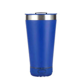 16oz smart bluetooth speaker car portable car cup creative bottle opener stainless steel thermos cup bluetooth speaker car portable by DS
