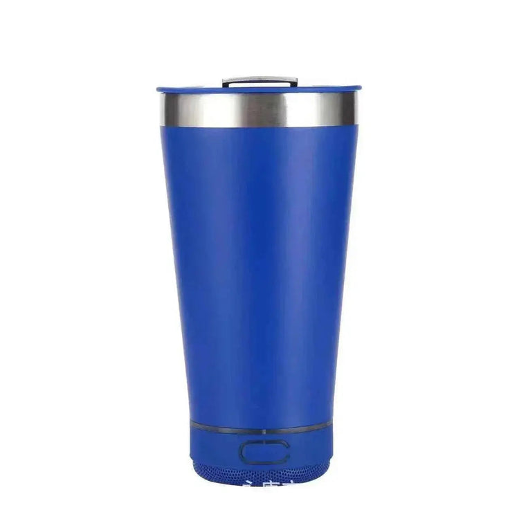 16oz smart bluetooth speaker car portable car cup creative bottle opener stainless steel thermos cup bluetooth speaker car portable by DS