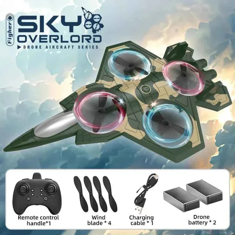 K500MAX Drone Fighter Jet 4k HD Professional Drone Camera WIFI Fpv Aircraft Quadcopte Aerial Photography Drone Birthday Toys Jet Fighter Toy by DSERS