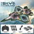 K500MAX Drone Fighter Jet 4k HD Professional Drone Camera WIFI Fpv Aircraft Quadcopte Aerial Photography Drone Birthday Toys Jet Fighter Toy by DSERS