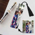 Custom Photo Bookmark Personalized Book Marks with Tassel Personalized Engraved Text Color Picture Bookmarks Gifts for Readers by DSERS