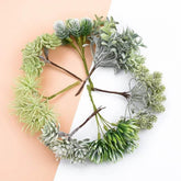 Artificial Plants for Home Wedding Decoration Silk Flowers for Scrapbooking Fake Plastic Decorative Christmas Wreat by DSERS