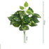 Artificial Plants Leaves Silk Tortoiseshell Leaf Dieffenbough Fake Small Fairy Taro Simulation Green Plant Living Room Decor by DSERS