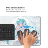Large Gaming Mouse Pad Hatsune M-miku Mousepad PC Gamer Desk Mat Office Decoration Mouse Mat E-Sports Playmat Game Accessories by DSERS