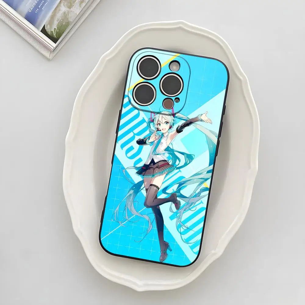 H-Hatsune Miku Phone Case For IPhone Phone Cases by DSERS