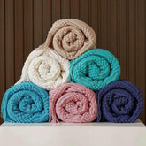 Bohemian Couch Blanket Large Knitted Tassel Throw for Bed Chair Sofa Couch Cover All-Season Blankets Home Decor Soft Comfortable by DSERS